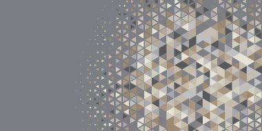 Soyut Üçgen renkli arkaplan veya çokgenler içeren duvar kağıdı üçgen şekiller ve renkler, üçgenler veya uzayın yumuşak rengini kopyalayan çukurluk geometrik şekiller