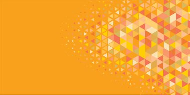 Soyut Üçgen renkli arkaplan veya çokgenler içeren duvar kağıdı üçgen şekiller ve renkler, üçgenler veya uzayın yumuşak rengini kopyalayan çukurluk geometrik şekiller