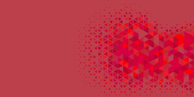 Soyut Üçgen renkli arkaplan veya çokgenler içeren duvar kağıdı üçgen şekiller ve renkler, üçgenler veya uzayın yumuşak rengini kopyalayan çukurluk geometrik şekiller