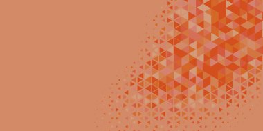 Soyut Üçgen renkli arkaplan veya çokgenler içeren duvar kağıdı üçgen şekiller ve renkler, üçgenler veya uzayın yumuşak rengini kopyalayan çukurluk geometrik şekiller