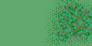 Soyut Üçgen renkli arkaplan veya çokgenler içeren duvar kağıdı üçgen şekiller ve renkler, üçgenler veya uzayın yumuşak rengini kopyalayan çukurluk geometrik şekiller