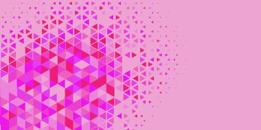 Soyut Üçgen renkli arkaplan veya çokgenler içeren duvar kağıdı üçgen şekiller ve renkler, üçgenler veya uzayın yumuşak rengini kopyalayan çukurluk geometrik şekiller