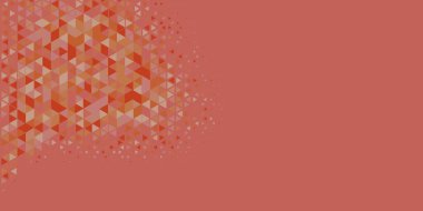 Soyut Üçgen renkli arkaplan veya çokgenler içeren duvar kağıdı üçgen şekiller ve renkler, üçgenler veya uzayın yumuşak rengini kopyalayan çukurluk geometrik şekiller