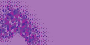 Soyut Üçgen renkli arkaplan veya çokgenler içeren duvar kağıdı üçgen şekiller ve renkler, üçgenler veya uzayın yumuşak rengini kopyalayan çukurluk geometrik şekiller