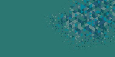 Soyut Üçgen renkli arkaplan veya çokgenler içeren duvar kağıdı üçgen şekiller ve renkler, üçgenler veya uzayın yumuşak rengini kopyalayan çukurluk geometrik şekiller