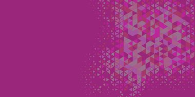 Soyut Üçgen renkli arkaplan veya çokgenler içeren duvar kağıdı üçgen şekiller ve renkler, üçgenler veya uzayın yumuşak rengini kopyalayan çukurluk geometrik şekiller