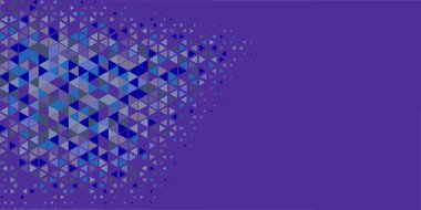 Soyut Üçgen renkli arkaplan veya çokgenler içeren duvar kağıdı üçgen şekiller ve renkler, üçgenler veya uzayın yumuşak rengini kopyalayan çukurluk geometrik şekiller