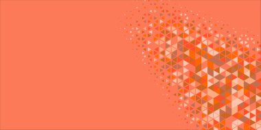 Soyut Üçgen renkli arkaplan veya çokgenler içeren duvar kağıdı üçgen şekiller ve renkler, üçgenler veya uzayın yumuşak rengini kopyalayan çukurluk geometrik şekiller