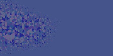 Soyut Üçgen renkli arkaplan veya çokgenler içeren duvar kağıdı üçgen şekiller ve renkler, üçgenler veya uzayın yumuşak rengini kopyalayan çukurluk geometrik şekiller