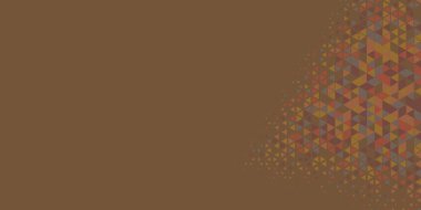 Soyut Üçgen renkli arkaplan veya çokgenler içeren duvar kağıdı üçgen şekiller ve renkler, üçgenler veya uzayın yumuşak rengini kopyalayan çukurluk geometrik şekiller