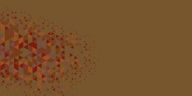 Soyut Üçgen renkli arkaplan veya çokgenler içeren duvar kağıdı üçgen şekiller ve renkler, üçgenler veya uzayın yumuşak rengini kopyalayan çukurluk geometrik şekiller