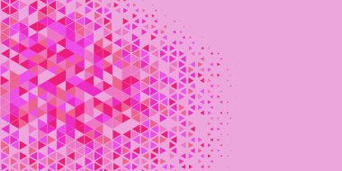 Soyut Üçgen renkli arkaplan veya çokgenler içeren duvar kağıdı üçgen şekiller ve renkler, üçgenler veya uzayın yumuşak rengini kopyalayan çukurluk geometrik şekiller