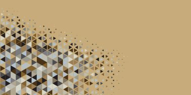 Soyut Üçgen renkli arkaplan veya çokgenler içeren duvar kağıdı üçgen şekiller ve renkler, üçgenler veya uzayın yumuşak rengini kopyalayan çukurluk geometrik şekiller