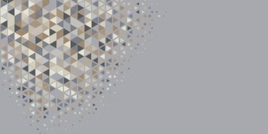 Soyut Üçgen renkli arkaplan veya çokgenler içeren duvar kağıdı üçgen şekiller ve renkler, üçgenler veya uzayın yumuşak rengini kopyalayan çukurluk geometrik şekiller