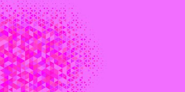 Soyut Üçgen renkli arkaplan veya çokgenler içeren duvar kağıdı üçgen şekiller ve renkler, üçgenler veya uzayın yumuşak rengini kopyalayan çukurluk geometrik şekiller