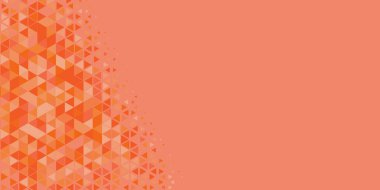 Soyut Üçgen renkli arkaplan veya çokgenler içeren duvar kağıdı üçgen şekiller ve renkler, üçgenler veya uzayın yumuşak rengini kopyalayan çukurluk geometrik şekiller