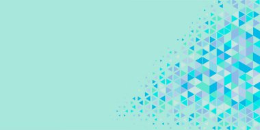 Soyut Üçgen renkli arkaplan veya çokgenler içeren duvar kağıdı üçgen şekiller ve renkler, üçgenler veya uzayın yumuşak rengini kopyalayan çukurluk geometrik şekiller