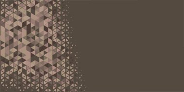 Soyut Üçgen renkli arkaplan veya çokgenler içeren duvar kağıdı üçgen şekiller ve renkler, üçgenler veya uzayın yumuşak rengini kopyalayan çukurluk geometrik şekiller