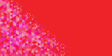 Soyut Üçgen renkli arkaplan veya çokgenler içeren duvar kağıdı üçgen şekiller ve renkler, üçgenler veya uzayın yumuşak rengini kopyalayan çukurluk geometrik şekiller