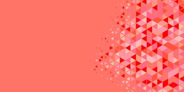 Soyut Üçgen renkli arkaplan veya çokgenler içeren duvar kağıdı üçgen şekiller ve renkler, üçgenler veya uzayın yumuşak rengini kopyalayan çukurluk geometrik şekiller