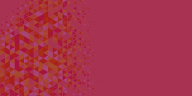 Soyut Üçgen renkli arkaplan veya çokgenler içeren duvar kağıdı üçgen şekiller ve renkler, üçgenler veya uzayın yumuşak rengini kopyalayan çukurluk geometrik şekiller