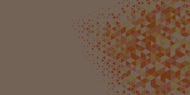 Soyut Üçgen renkli arkaplan veya çokgenler içeren duvar kağıdı üçgen şekiller ve renkler, üçgenler veya uzayın yumuşak rengini kopyalayan çukurluk geometrik şekiller