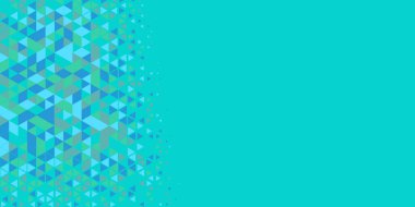 Soyut Üçgen renkli arkaplan veya çokgenler içeren duvar kağıdı üçgen şekiller ve renkler, üçgenler veya uzayın yumuşak rengini kopyalayan çukurluk geometrik şekiller