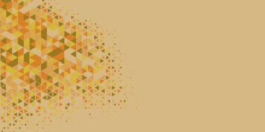 Soyut Üçgen renkli arkaplan veya çokgenler içeren duvar kağıdı üçgen şekiller ve renkler, üçgenler veya uzayın yumuşak rengini kopyalayan çukurluk geometrik şekiller