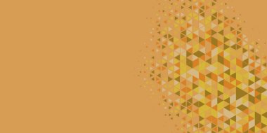 Soyut Üçgen renkli arkaplan veya çokgenler içeren duvar kağıdı üçgen şekiller ve renkler, üçgenler veya uzayın yumuşak rengini kopyalayan çukurluk geometrik şekiller