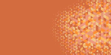 Soyut Üçgen renkli arkaplan veya çokgenler içeren duvar kağıdı üçgen şekiller ve renkler, üçgenler veya uzayın yumuşak rengini kopyalayan çukurluk geometrik şekiller