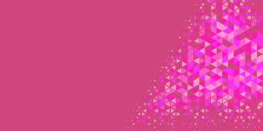 Soyut Üçgen renkli arkaplan veya çokgenler içeren duvar kağıdı üçgen şekiller ve renkler, üçgenler veya uzayın yumuşak rengini kopyalayan çukurluk geometrik şekiller