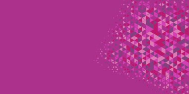 Soyut Üçgen renkli arkaplan veya çokgenler içeren duvar kağıdı üçgen şekiller ve renkler, üçgenler veya uzayın yumuşak rengini kopyalayan çukurluk geometrik şekiller