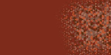 Soyut Üçgen renkli arkaplan veya çokgenler içeren duvar kağıdı üçgen şekiller ve renkler, üçgenler veya uzayın yumuşak rengini kopyalayan çukurluk geometrik şekiller