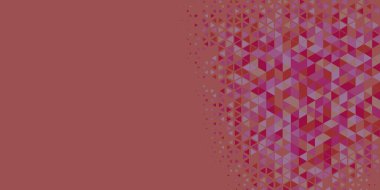 Soyut Üçgen renkli arkaplan veya çokgenler içeren duvar kağıdı üçgen şekiller ve renkler, üçgenler veya uzayın yumuşak rengini kopyalayan çukurluk geometrik şekiller