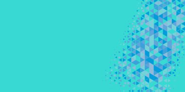 Soyut Üçgen renkli arkaplan veya çokgenler içeren duvar kağıdı üçgen şekiller ve renkler, üçgenler veya uzayın yumuşak rengini kopyalayan çukurluk geometrik şekiller