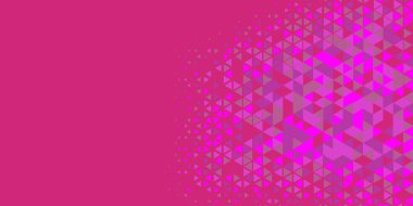 Soyut Üçgen renkli arkaplan veya çokgenler içeren duvar kağıdı üçgen şekiller ve renkler, üçgenler veya uzayın yumuşak rengini kopyalayan çukurluk geometrik şekiller