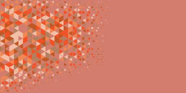 Soyut Üçgen renkli arkaplan veya çokgenler içeren duvar kağıdı üçgen şekiller ve renkler, üçgenler veya uzayın yumuşak rengini kopyalayan çukurluk geometrik şekiller