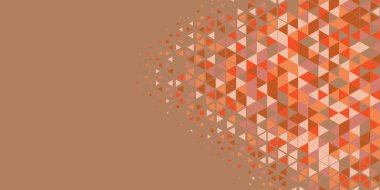 Soyut Üçgen renkli arkaplan veya çokgenler içeren duvar kağıdı üçgen şekiller ve renkler, üçgenler veya uzayın yumuşak rengini kopyalayan çukurluk geometrik şekiller