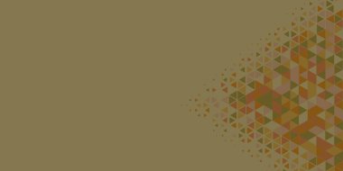 Soyut Üçgen renkli arkaplan veya çokgenler içeren duvar kağıdı üçgen şekiller ve renkler, üçgenler veya uzayın yumuşak rengini kopyalayan çukurluk geometrik şekiller