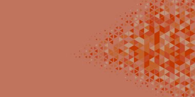 Soyut Üçgen renkli arkaplan veya çokgenler içeren duvar kağıdı üçgen şekiller ve renkler, üçgenler veya uzayın yumuşak rengini kopyalayan çukurluk geometrik şekiller