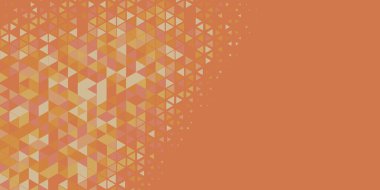 Soyut Üçgen renkli arkaplan veya çokgenler içeren duvar kağıdı üçgen şekiller ve renkler, üçgenler veya uzayın yumuşak rengini kopyalayan çukurluk geometrik şekiller