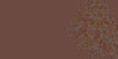 Soyut Üçgen renkli arkaplan veya çokgenler içeren duvar kağıdı üçgen şekiller ve renkler, üçgenler veya uzayın yumuşak rengini kopyalayan çukurluk geometrik şekiller