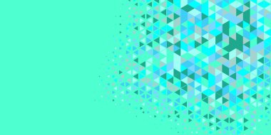 Soyut Üçgen renkli arkaplan veya çokgenler içeren duvar kağıdı üçgen şekiller ve renkler, üçgenler veya uzayın yumuşak rengini kopyalayan çukurluk geometrik şekiller