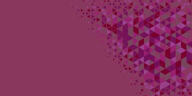 Soyut Üçgen renkli arkaplan veya çokgenler içeren duvar kağıdı üçgen şekiller ve renkler, üçgenler veya uzayın yumuşak rengini kopyalayan çukurluk geometrik şekiller