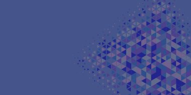 Soyut Üçgen renkli arkaplan veya çokgenler içeren duvar kağıdı üçgen şekiller ve renkler, üçgenler veya uzayın yumuşak rengini kopyalayan çukurluk geometrik şekiller