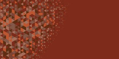 Soyut Üçgen renkli arkaplan veya çokgenler içeren duvar kağıdı üçgen şekiller ve renkler, üçgenler veya uzayın yumuşak rengini kopyalayan çukurluk geometrik şekiller