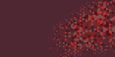 Soyut Üçgen renkli arkaplan veya çokgenler içeren duvar kağıdı üçgen şekiller ve renkler, üçgenler veya uzayın yumuşak rengini kopyalayan çukurluk geometrik şekiller