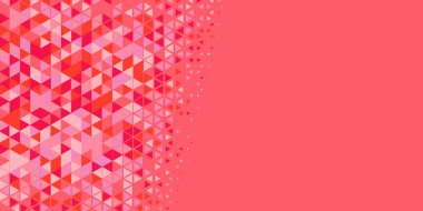 Soyut Üçgen renkli arkaplan veya çokgenler içeren duvar kağıdı üçgen şekiller ve renkler, üçgenler veya uzayın yumuşak rengini kopyalayan çukurluk geometrik şekiller