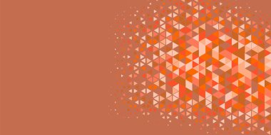 Soyut Üçgen renkli arkaplan veya çokgenler içeren duvar kağıdı üçgen şekiller ve renkler, üçgenler veya uzayın yumuşak rengini kopyalayan çukurluk geometrik şekiller