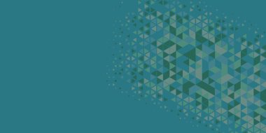 Soyut Üçgen renkli arkaplan veya çokgenler içeren duvar kağıdı üçgen şekiller ve renkler, üçgenler veya uzayın yumuşak rengini kopyalayan çukurluk geometrik şekiller